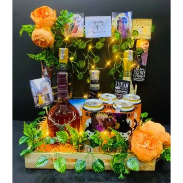 Alcohol gift hamper