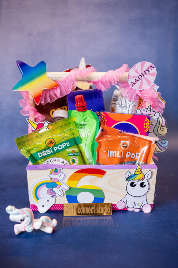 6th Birthday Return Gift Hamper with items