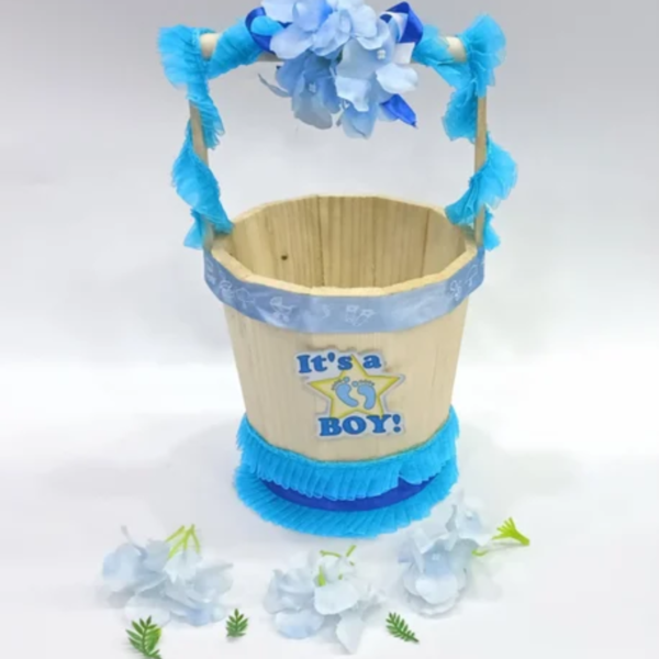 Bucket Announcement Hamper