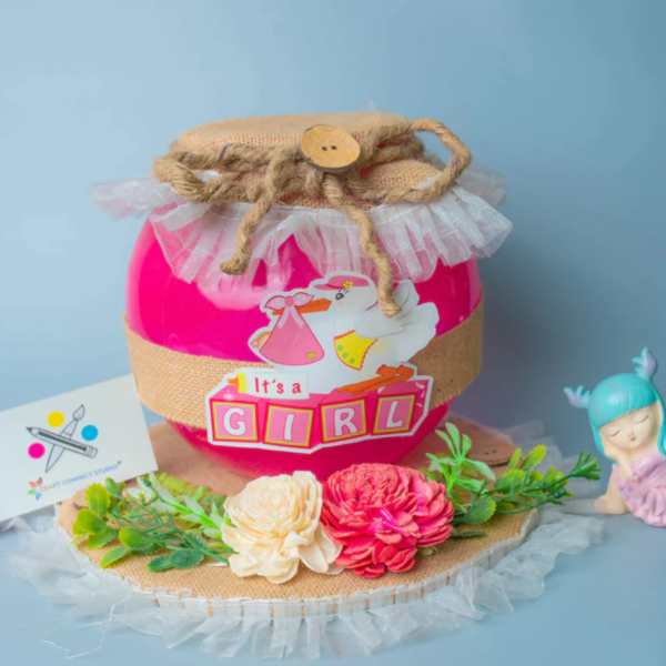 Pink Fish Bowl Hamper