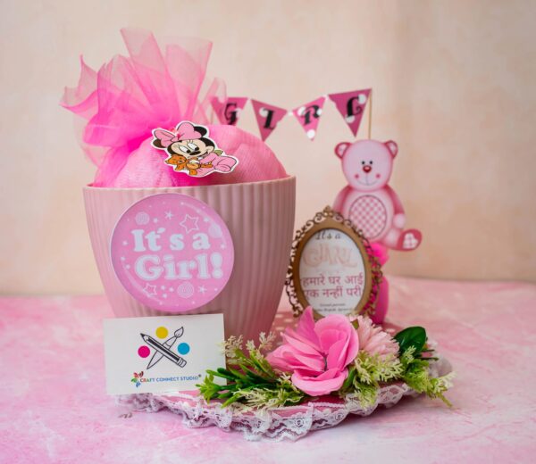 Baby Girl Announcement Hamper - Image 5