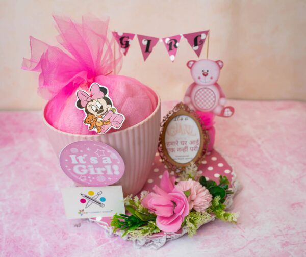 Baby Girl Announcement Hamper - Image 4