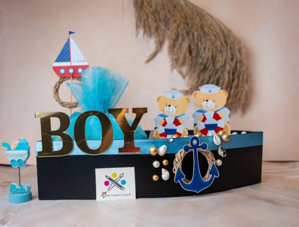 Baby Boy Boat Hamper - Image 5