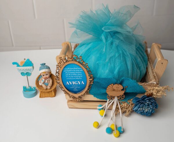 Baby Pinewood Hamper - Image 4