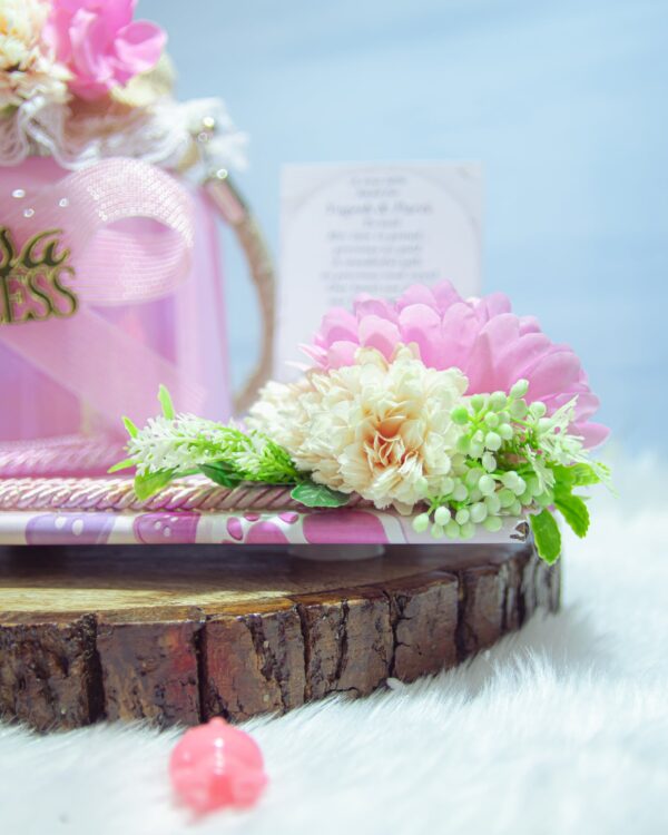 Vibrant Pink Glass jar Hampers - Image 2