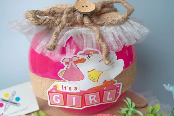 Pink Fish Bowl Hamper - Image 2