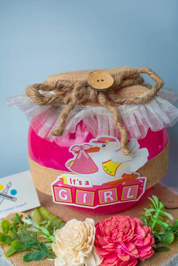 Pink Fish Bowl Hamper - Image 5