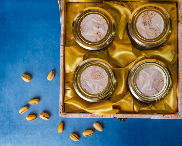 Marble Print MDF Boxes with Gold foil Print - Image 4