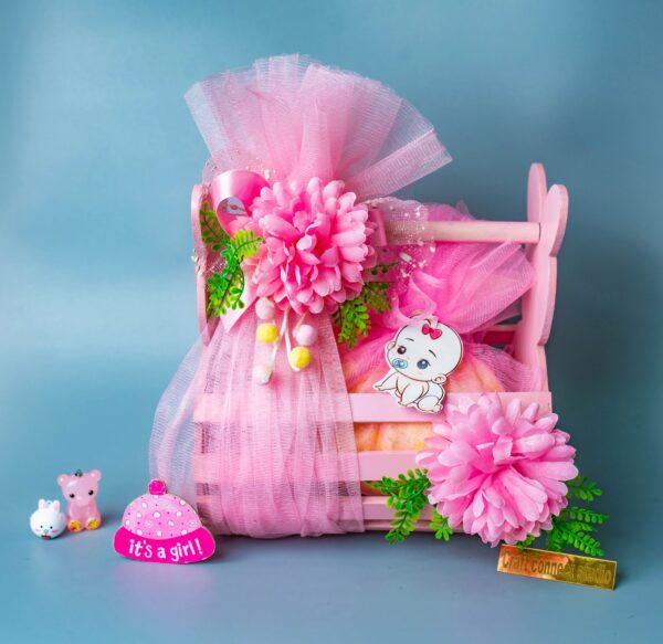 Pink Bunny Theme Hamper - Image 2