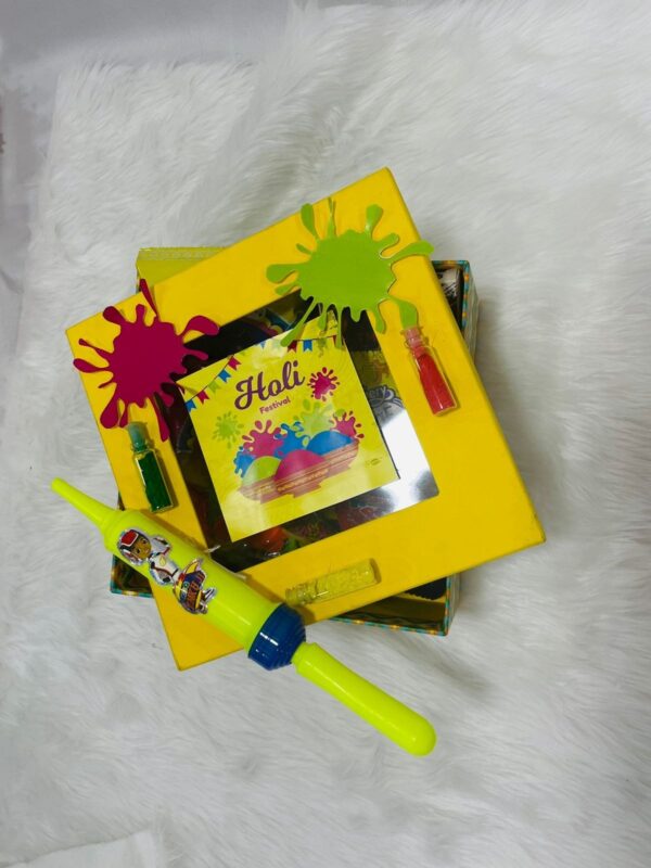 Cardboard Holi Theme Boxes - Image 3