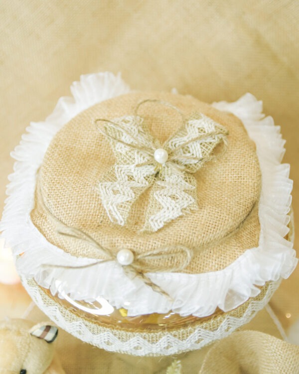 Glass Hamper on Glass Base - Image 5