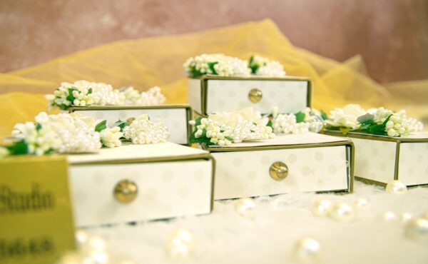 Wedding Cardboard Coin Boxes - Image 7