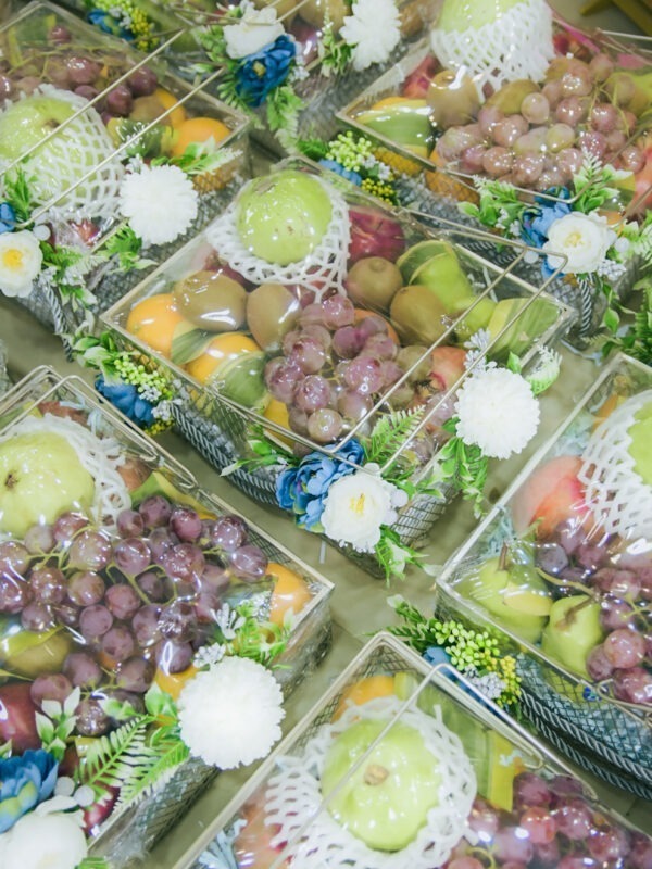 Silver Metal Fruit Baskets - Image 8