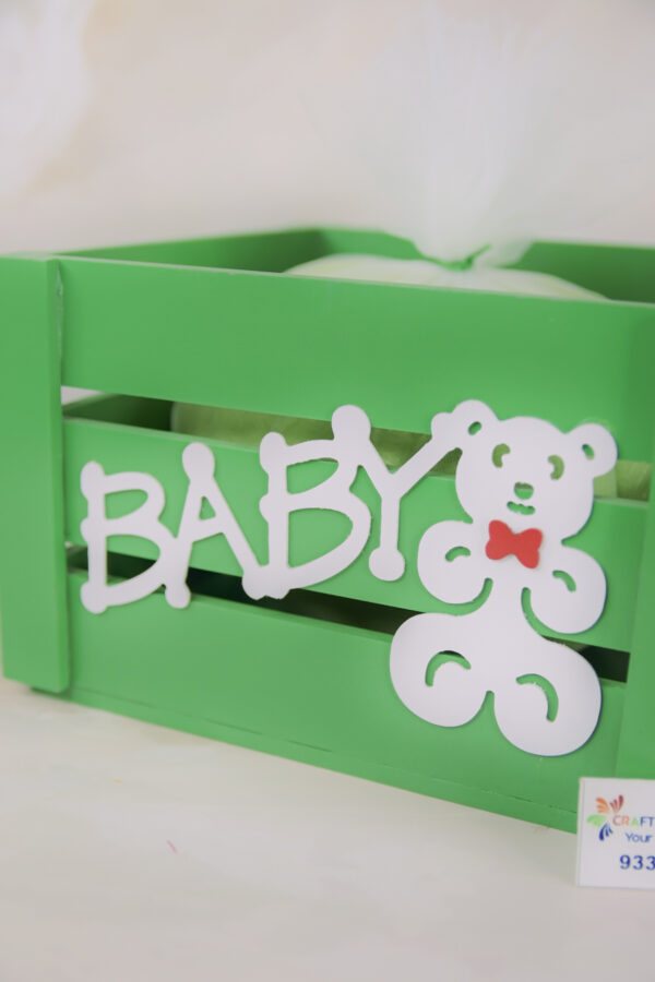 Mint Green Baby Theme Hamper - Image 4