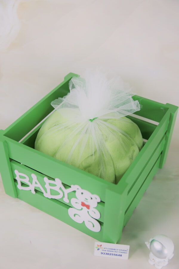 Mint Green Baby Theme Hamper - Image 3