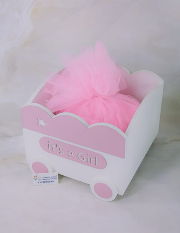 MDF Baby Girl Basket