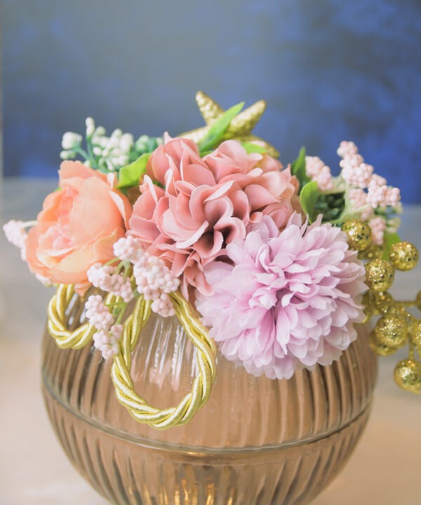 Glass Round Closed Jar - Image 4