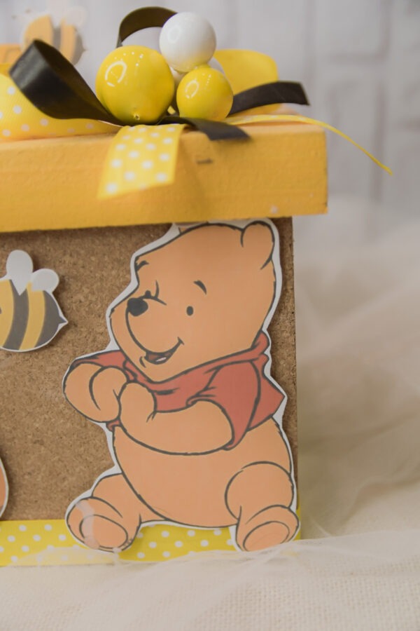 Pooh Theme Cork Eco-Friendly Box - Image 6