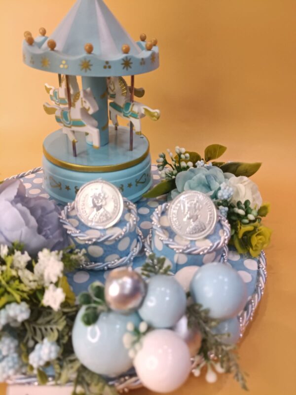 Baby Shower Carousel Coin Hamper - Image 3