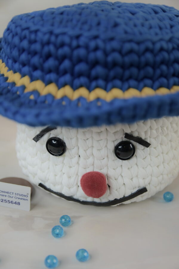 Imported Cotton Yarn Smile Box with Hat Lid - Image 3