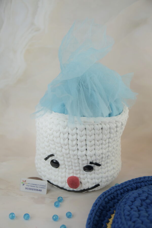 Imported Cotton Yarn Smile Box with Hat Lid - Image 5